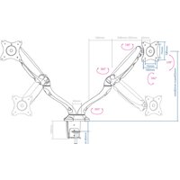 Кронштейн для монитора Arm Media LCD-T22