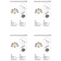 Люстра средней высоты Vitaluce V3772-8/5PL