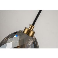 Подвесная люстра Belfast Millfield D33331-1 GL GR (cерый)