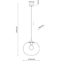 Подвесная люстра TK Lighting Vibe 4818