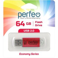 USB Flash Perfeo E01 64GB (красный)