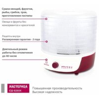 Сушилка для овощей и фруктов Мастерица СШ-0205К