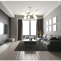 Люстра средней высоты Escada Sphere 642/8P G9*40W Silver