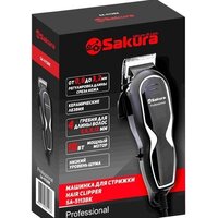 Машинка для стрижки волос Sakura SA-5113BK