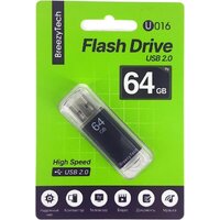USB Flash BreezyTech U016 64GB (черный)
