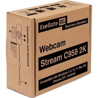 Веб-камера ExeGate Stream С958 2K