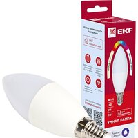 Умная лампочка EKF Connect 5W WIFI RGBW E14