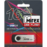 USB Flash Mirex Color Blade Swivel Rubber 2.0 16GB 13600-FMURUS16