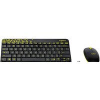 Офисный набор Logitech MK240 Nano 920-008198 (черный)