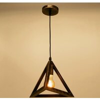 Подвесная люстра BayerLux Пирамида 5494631 (черный/золотой)