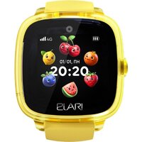 Детские умные часы Elari KidPhone Fresh 4G (желтый)
