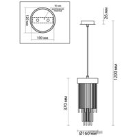 Подвесная люстра Odeon Light York 4788/1