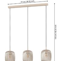 Подвесная люстра Eglo Romazzina 900497