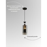 Подвесная люстра Aitin Pro НСБ 01-60-101 N5354/1H (черный)