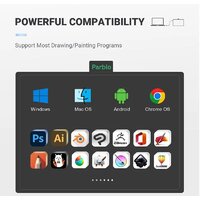 Графический планшет Parblo Ninos N10B (черный)