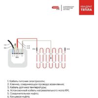 Нагревательный кабель СТН КС-2000 111 м 1998 Вт