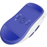 Игровая мышь Royal Kludge M30 (белый/синий)