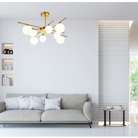 Люстра средней высоты Escada Sphere 642/8P G9*40W Brass