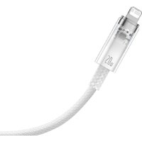 Кабель Baseus Explorer Series Fast Charging Cable with Smart Temperature Control 20W USB Type-C - Lightning (2 м, белый)