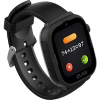 Детские умные часы Elari KidPhone 4G Go (черный)