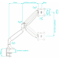 Кронштейн для монитора Onkron G100B