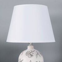 Настольная лампа Risalux Фиори 10337303 (белый/черный)