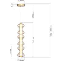 Подвесная люстра ST Luce SL6136.213.01