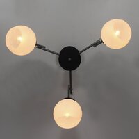 Люстра средней высоты Элетех Блюз 131 НПБ 01-3x60-226 Е27 1005405224 (черный хром)