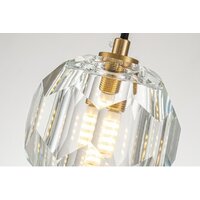 Подвесная люстра Belfast Clifton D3315-1 GL CL (прозрачный)
