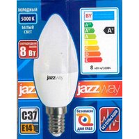 Светодиодная лампочка JAZZway PLED-LX C37 E14 8 Вт 5000 К