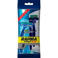 Бритвенный станок Rapira Спринт Plus одноразовый 2 лезвия (5 шт)