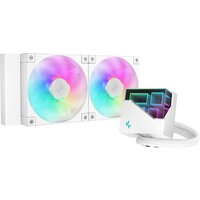 Система жидкостного охлаждения для процессора DeepCool LT240 WH ARGB R-LT240-WHAMNC-G-1