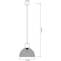 Подвесная люстра Arte Lamp Castello A7046SP-1PB