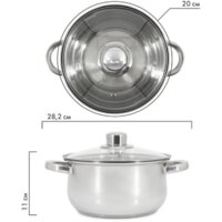 Кастрюля Pomi d'Oro Laura P595725