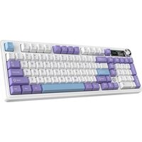 Клавиатура Ajazz AK980 V2 (фиолетовый/белый/синий, Ajazz Gift)