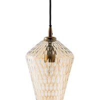 Подвесная люстра Bergenson Bjorn Mystic Aura BB0000548 (янтарно-золотой)