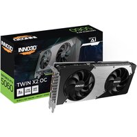 Видеокарта Inno3D GeForce RTX 5060 8GB Twin X2 OC N50602-08D7X-195071N