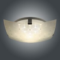 Припотолочная люстра Элетех Васильки 400х400 НПБ 06-3х60 М68 1005404691 (матовый белый)