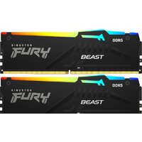 Оперативная память Kingston FURY Beast RGB 2x8ГБ DDR5 6000 МГц KF560C30BBAK2-16