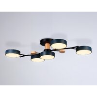 Припотолочная люстра Ambrella light FL4835/5 BK
