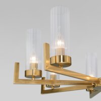 Подвесная люстра Евросвет Arganie 60133/8 (латунь)