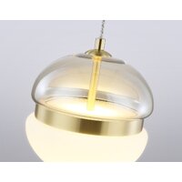 Подвесная люстра Ambrella light LH11001 GD/FR (золото/белый матовый)