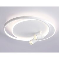 Припотолочная люстра Ambrella light FL51391/1+2 WH