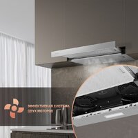 Кухонная вытяжка Weissgauff TEL 06 2M IX