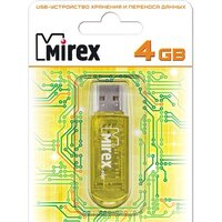 USB Flash Mirex Color Blade Elf Yellow 4GB [13600-FMUYEL04]