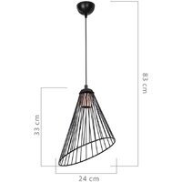 Подвесная люстра Toplight Jeannine TL1608H-01BK