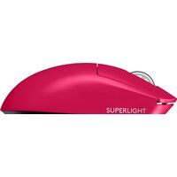 Игровая мышь Logitech Pro X Superlight 2 (розовый)