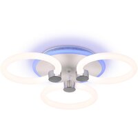 Припотолочная люстра Ambrella light Acrylica FA3838/3 WH (белый)