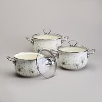 Набор кастрюль Agness 943-105