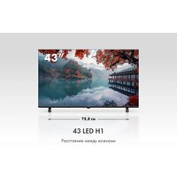 Телевизор Haier 43 LED H1